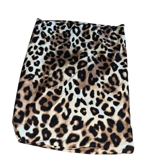 PINK VS Drawstring Leopard Print Bag - Picture 1 of 2
